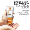 imageLa RochePosay Anthelios Cooling Water Sunscreen Lotion for Face ampamp Body Broad Spectrum SPF  Antioxidants Fast Absorbing WaterLike Texture Oil Free Sunscreen SPF 60 SPF 30SPF 60