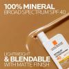 imageLa RochePosay Anthelios Sunscreen SPF 50 UltraLight Fluid Broad Spectrum SPF 50 Face Sunscreen with Titanium Dioxide Mineral Lightweight ampamp FastAbsorbing OilFree Matte FinishMedium