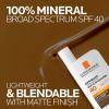 imageLa RochePosay Anthelios Sunscreen SPF 50 UltraLight Fluid Broad Spectrum SPF 50 Face Sunscreen with Titanium Dioxide Mineral Lightweight ampamp FastAbsorbing OilFree Matte FinishDeep