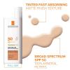 imageLa RochePosay Anthelios Sunscreen SPF 50 UltraLight Fluid Broad Spectrum SPF 50 Face Sunscreen with Titanium Dioxide Mineral Lightweight ampamp FastAbsorbing OilFree Matte FinishTinted with Travel Size Hydrating Cleanser