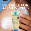 imageLa RochePosay Lipikar AP Gentle Foaming Cleansing Oil Gentle Oil Cleanser for Face and Body Formulated with Niacinamide LongLasting 24hour Hydration FragranceFree ampamp Soap Free676 Fl Oz Tube