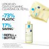 imageLa RochePosay Lipikar AP Gentle Foaming Cleansing Oil Gentle Oil Cleanser for Face and Body Formulated with Niacinamide LongLasting 24hour Hydration FragranceFree ampamp Soap Free1352 Fl Oz Refill