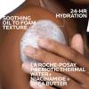 imageLa RochePosay Lipikar AP Gentle Foaming Cleansing Oil Gentle Oil Cleanser for Face and Body Formulated with Niacinamide LongLasting 24hour Hydration FragranceFree ampamp Soap Free1352 Fl Oz Bottle