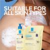 imageLa RochePosay Lipikar AP Gentle Foaming Cleansing Oil Gentle Oil Cleanser for Face and Body Formulated with Niacinamide LongLasting 24hour Hydration FragranceFree ampamp Soap Free1352 Fl Oz Refill