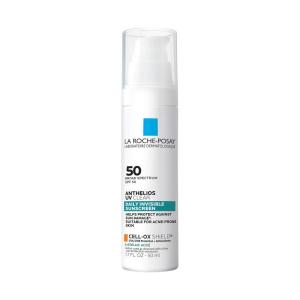 imageLa Roche Posay Anthelios UV Sunscreen SPF 50 Daily Sunscreen for Face in 3 Formulas UV Tone with Niacinamide UV Hydra with Hyaluronic Acid UV Clear with Azelaic Acid Broad Spectrum Invisible SPFUneven  Discolored Skin