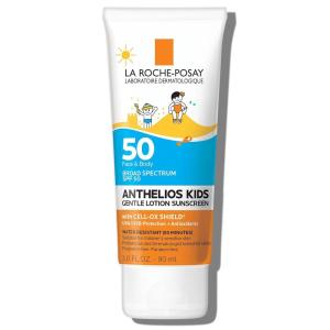 imageLa RochePosay Anthelios Kids Gentle Lotion Sunscreen SPF 50 Broad Spectrum SPF  Antioxidants Sunscreen For Kids Octinoxate ampamp OxybenzoneFree Pediatrician Tested Non Comedogenic Oil Free304 Fl Oz Pack of 1