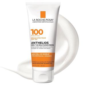 imageLa RochePosay Anthelios MeltIn Milk Sunscreen SPF 100 Sunscreen For Body ampamp Face Broad Spectrum SPF  Antioxidants Oil Free For Sun Sensitive Skin Oxybenzone Free3 Fl Oz Pack of 1