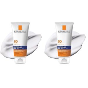 imageLa RochePosay Anthelios UV ProSport SPF 50 Sunscreen for Face ampamp Body Water ampamp Sweat Resistant with NonDrip Formula Invisible Broad Spectrum Sunscreen Lotion Lightweight ampamp Breathable676 Fl Oz Pack of 2