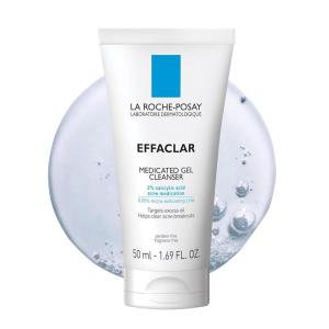 imageLa RochePosay Effaclar Medicated Gel Cleanser 2 Salicylic Acid Cleanser  LHA  Glycerin Foaming Acne Face Wash Helps Clear ampamp Prevent Acne Breakouts Oil Free Targets Excess Oil169 Ounce Pack of 1