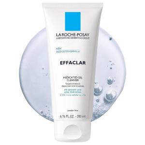 imageLa RochePosay Effaclar Medicated Gel Cleanser 2 Salicylic Acid Cleanser  LHA  Glycerin Foaming Acne Face Wash Helps Clear ampamp Prevent Acne Breakouts Oil Free Targets Excess Oil68 Fl Oz Pack of 1