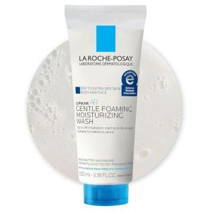 imageLa RochePosay Lipikar AP Gentle Foaming Moisturizing Wash Shea Butter  Niacinamide  Glycerin Moisturizing Body Wash For Dry Skin National Eczema Association Accepted Soap Free338 Fl Oz Pack of 1