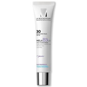 imageLa RochePosay Mela B3 UV Daily Sunscreen Face Moisturizer With SPF 30  AntiAging Melasyl  5 Niacinamide Helps Correct ampamp Protect From Sun Damage Face Sunscreen With No White Cast 40ML