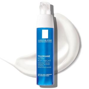 imageLa RochePosay Toleriane Dermallergo Night Cream for Face Intense Soothing Moisturizer with Vitamin E Allergy Tested for Sensitive Skin Formerly Toleriane Ultra Night