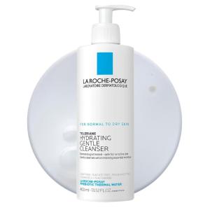 imageLa RochePosay Toleriane Hydrating Gentle Face Cleanser Hydrating Facial Cleanser With Niacinamide  Ceramides Daily Face Wash For Dry Skin To Normal Skin Sensitive Skin Tested Fragrance Free1352 Fl Oz Bottle