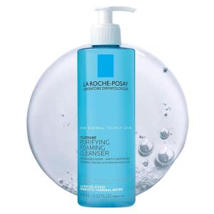 imageLa RochePosay Toleriane Purifying Foaming Facial Cleanser Oil Free Face Wash for Women ampamp Men with Niacinamide  Ceramides Pore Cleanser Safe For Sensitive Skin Wont Dry Out Skin Soap Free1352 Fl Oz Bottle