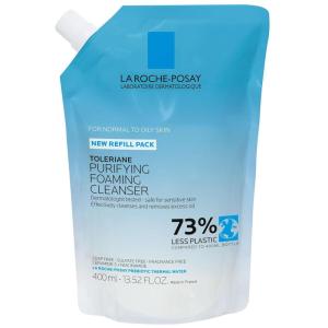 imageLa RochePosay Toleriane Purifying Foaming Facial Cleanser Oil Free Face Wash for Women ampamp Men with Niacinamide  Ceramides Pore Cleanser Safe For Sensitive Skin Wont Dry Out Skin Soap Free1352 Fl Oz Refill