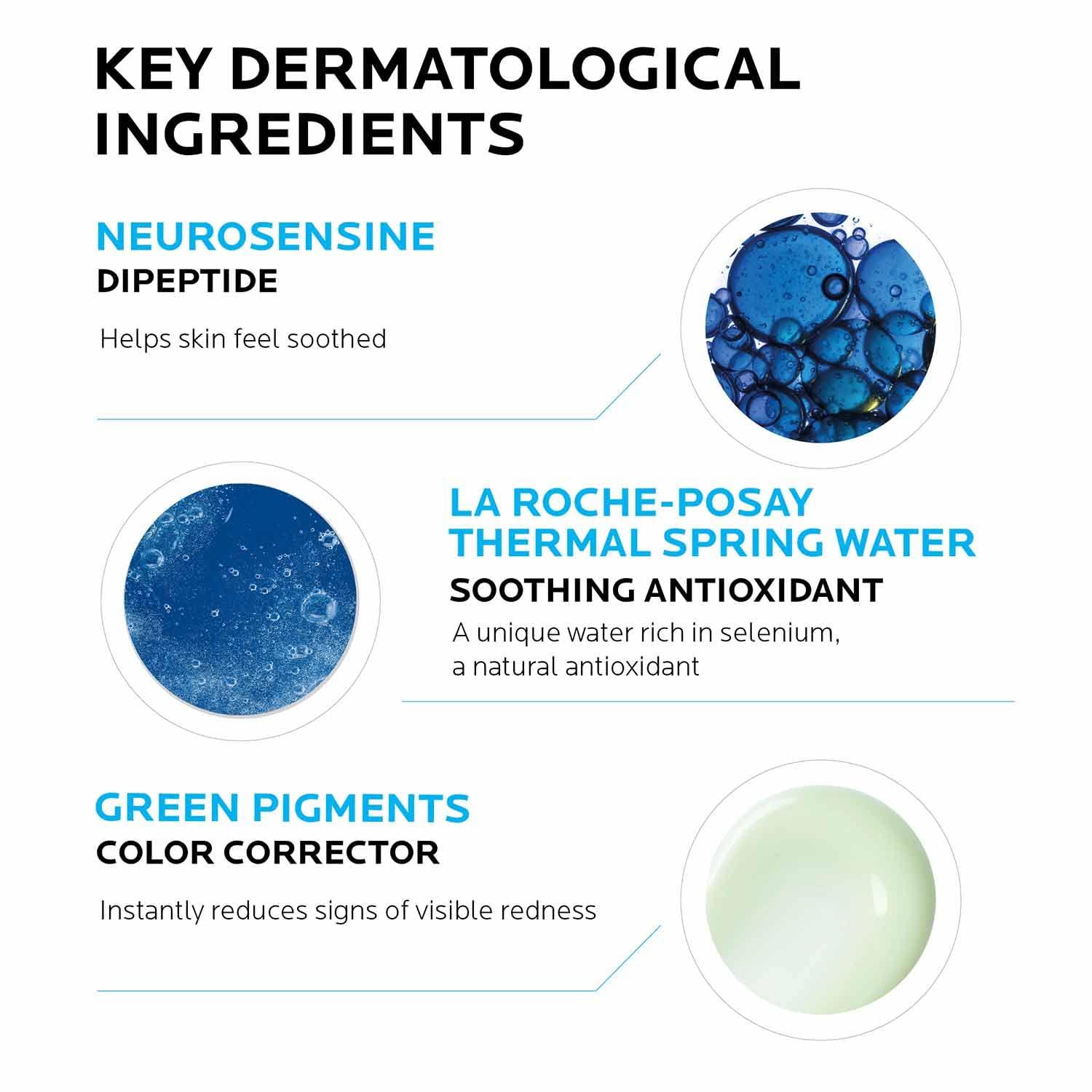 imageLa RochePosay Toleriane Rosaliac AR Visible Redness Reducing Cream Color Correcting Face Cream for Sensitive Skin with Green Pigments Soothing and Hydrating