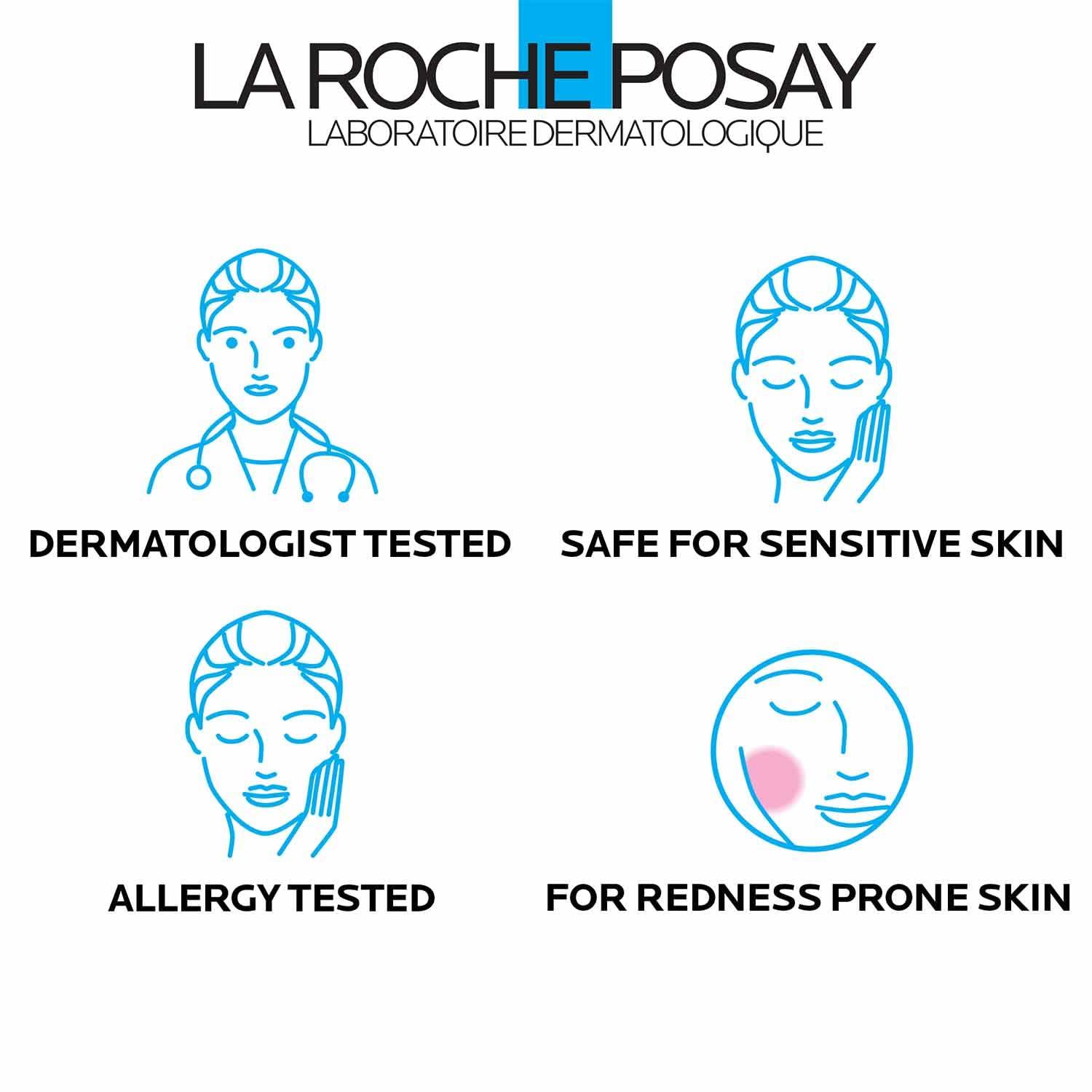 imageLa RochePosay Toleriane Rosaliac AR Visible Redness Reducing Cream Color Correcting Face Cream for Sensitive Skin with Green Pigments Soothing and Hydrating