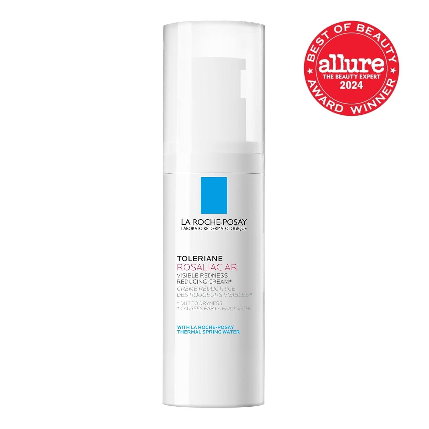 imageLa RochePosay Toleriane Rosaliac AR Visible Redness Reducing Cream Color Correcting Face Cream for Sensitive Skin with Green Pigments Soothing and Hydrating