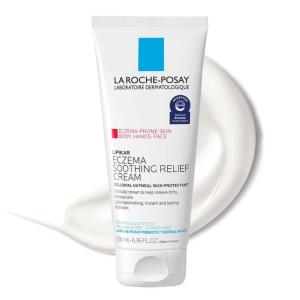 imageLa RochePosay Lipikar Soothing Relief Eczema Cream Face and Body Lotion For Eczema and Sensitive Dry Skin Moisturizer with Colloidal Oatmeal to Relieve Irritation