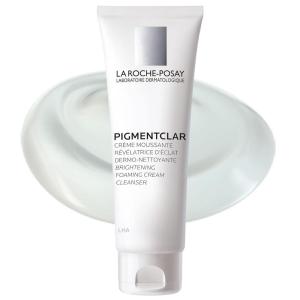 imageLa RochePosay Pigmentclar Brightening Face Cleanser Exfoliating Face Wash with LHAs Dark Spot Remover and Skin Tone Brightening Fragrance Free Foaming Cream Cleanser
