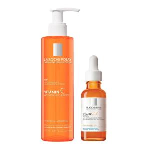 imageLa RochePosay Vitamin C Brightening Face Wash Gentle Foaming Facial Cleanser with Vitamin Cg and Vitamin B3 to Brighten and Even Skin Tone Vitamin C Face Wash that Cleanses Dirt ampamp Makeup 200mlVitamin C Routine