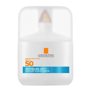 image:imageLa RochePosay UV Air Sunscreen Serum SPF 50 Sun Protection for Face with Niacinamide amp Hyaluronic Acid Lightweight Sunscreen SPF 50 Hydrating amp FastAbsorbing